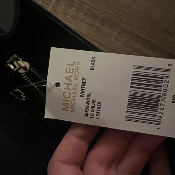 Michael Kors Whitney - large shoulder black leather - Picture 4 of 6